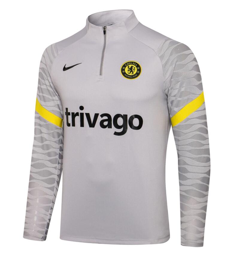 2021/22 Chelsea Grey Training Sweatshirt